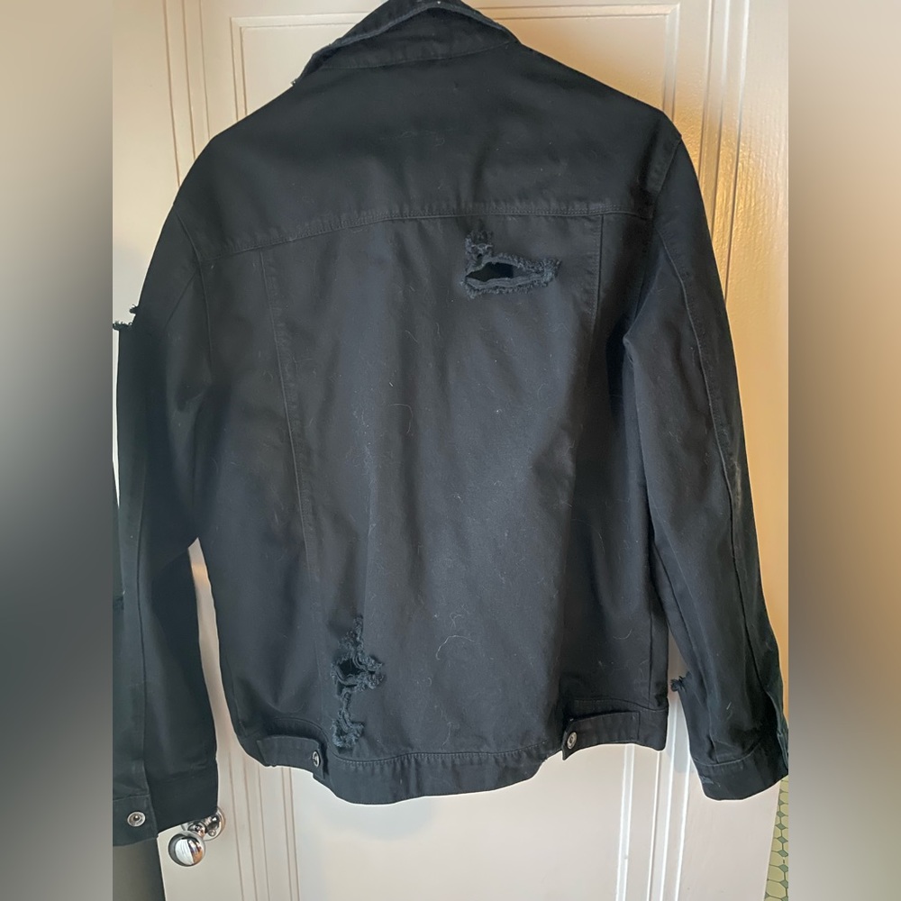 Distressed Jean Jacket - Picture 2 of 5